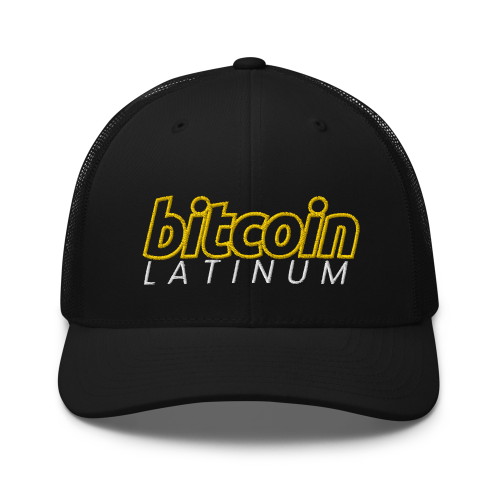 Bitcoin Latinum Trucker Hat 2-Tone